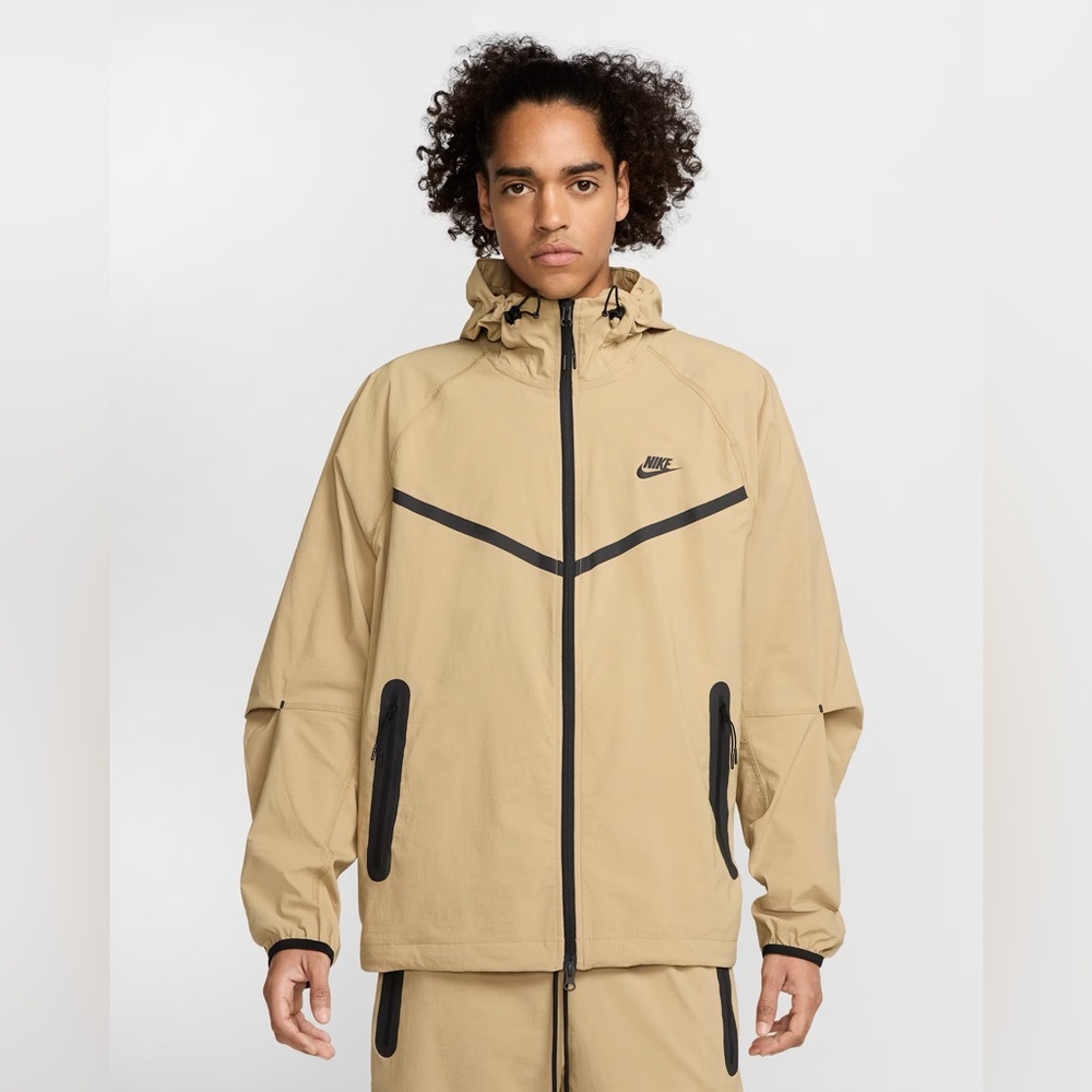 Nike Tech Men's Woven Windrunner Jacket HM7151-297 size XLT XL TALL NEW